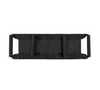 Black Passenger Oxford Cloth Motorcycle Safety Strap Dual Handle