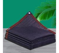 Black Patio Garden Shade Netting 60 75% Sunblock Shading Mesh for Greenhouse Outdoor Shade Cloth Sail (12x18m/39.4x59ft) UV Protection Durable Cover