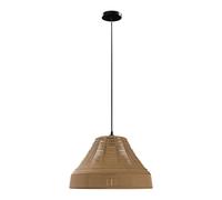 Black Pendant Light Fitting with Shade 41cm Cage Pendant Light E27 Metal Wire Basket Light Pendant Industrial Ceiling Pendant 2m Adjustable Cable Ceiling Lighting, Hanging Lights for Kitchen