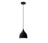 Black Pendant Lighting, Pendant Lights Fixture Industrial Metal Ceiling Hanging Light Baking Paint Pendant Light for Kitchen Island Dining Room Bedroom Club