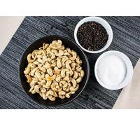 Black Pepper Cashew Nuts , Healthy, Protein-Rich, and flavourful ,Bold & Spicy Flavor Crunchy & Savoury Snack | Ready to Eat | Vegetarian | Vegan (Pack of 2)