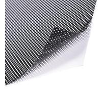 Black Perforated Vinyl Window Film, One-way Daytime Anti Reflective Privacy Window Films for Home Office Room Car Glass Decoration, Adhesive Mesh Sticker (All Black, 60x120cm)