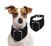 Black Perfume Bottle Dog Bandanas,Summer Bandanas for Dogs Washable Adjustable Dog Triangle Scarf Bibs Cute Pet Bibs for Medium Large Dogs Puppy and Cats Small