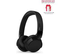 Philips TAH4209BK/00 Lightweight Wireless Bluetooth On-Ear Headphones - Up to 55h Playtime, Black