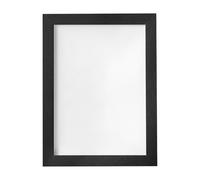 Black Photo Frames 7x5, Freestanding and Wall Mountable, 7x5 Picture Frames, Modern Style Wood Composite Frame for Tabletop or Wall Hanging