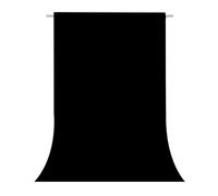Black Photography Backdrop for Photoshoot, Fabric 3x5ft | Versatile Studio Photo Backgrounds, Non Reflective, Easy to Use, for Portraits, Product, Party, Video Creation
