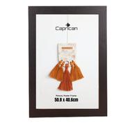 Black Picture Frame Photo Frame Perspex Sheet For Wall Or Table, Landscape And Portrait Orientation 50.8 X 40.6 Cm (20 X 16 Inch)