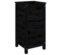 (black pine, 40 x 40 x 78 cm) vidaXL Garden Raised Bed Outdoor Wooden Planter Pot Flower Bed Solid Wood Pine