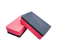 Black Pink Clay Bar 2pcs Volcanic Mud Clean(Plaid Pattern)