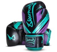 Black/Pink/Green 8 Weapons Shift Cyber Boxing Gloves