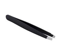 Black Pink Stainless Steel Eyebrow Tweezer Hair Beauty Slanted Puller Makeup Tool for Professional Use
