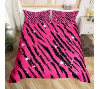 (Black?pink, Super King(No Comforter)) Coffee Gnome Bedding Set Double,Cartoon Gnome for Coffee Lovers Duvet Cover,Brown And White Gnome Comforter Cover for Kids Girls Boys Teens Cute