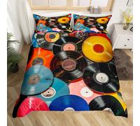 (Black Pink Yellow, Super King(No Comforter)) Homewish Paris Bedding Set Romantic Eiffel Tower Painting Comforter Cover,Fall Leaves Cityscape Duvet Cover Double Paris Gifts Bed Set for Woman
