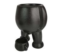 (black) Piss Pot Planter Resin Peeing Planter Pot Funny Body Succulent Pot With Drainage Novelty Vase For Indoor Outdoor Garden Home Decor