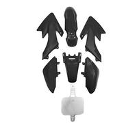 Black Pitbike Plastics Set Compatible Replacement With CRF50 50cc 90cc 110cc 120cc 125cc All Chinese Brands