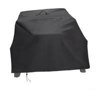 Black Pizza Oven Protector 27.9L UV for ray Fade Resistant Black | Heavy duty 420D Oxford cloth, tear resistant stitching, withstands harsh weather, snow, and strong winds