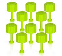 Black Plague Gang Green Dead Center Round Tabs - 5mm (Packs of 10)