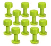 Black Plague Green Round PDR Dent Tab Pack - 10 Pack Paintless Dent Repair