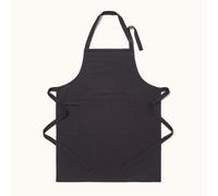 (Black) Plain Cotton Apron