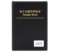 Black Plastic 1206 80 Value Capacitors Kit Sample Book Organizer Electron Components