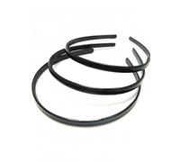 Black Plastic Alice Hair Band Headband 1.5cm (0.6) Wide by Pritties Accessories