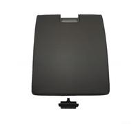 Black Plastic Armrest Cover with Lock Catch for Trucks(Black)