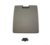 Black Plastic Armrest Cover with Lock Catch for Trucks(Gray)