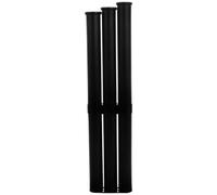 Black Plastic Arrow Tube Storage Container for Practice and Hunting