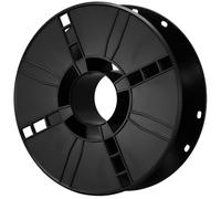 Black Plastic Cable Reel Spool for Easy Storage and Access | Snap Together Design, Center Hole and Open Frame Tray, for Motorhome and Boat Dock Use