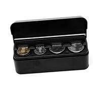 Black Plastic Car Coin Storage Box Mini Sized Organiser