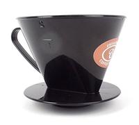 Black Plastic Coffee Filter Cone (2)