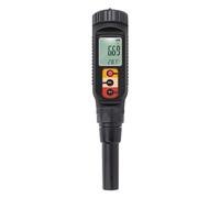 Black Plastic Digital Food PH Meter 0.00-14.00 PH Temp Acidity Tester Dough Soil PH Detector for Meat Cheese Bread Analyzer Meter