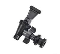 Black Plastic Drink Dispenser Lever for Tea Coffee Shop | Fits 10L-12L buckets, black plastic body, quick screw-on install, stable pour control, home or cafe use