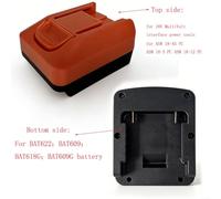 Black Plastic for battery Converter for BAT618G 18V Systems Black | Compatible with BAT609 BAT622, 18V lithium support, simple 2-step use, black finish, tool excluded