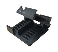 Black Plastic Hair Clipper Limit Comb 2.6'' Shaver Guide Hairdressing Tools