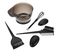 Black Plastic Hair Coloring Kit for Salon Hair Tinting
