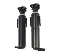 Black Plastic Headlamp Spray Jet 61677321892 Direct Fit(Right)