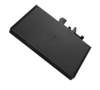 Black Plastic Mic Stand Tray Organizer with Sound Card Slot