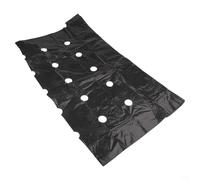 Black Plastic Mulch Film for Agricultural Use with Pre-Drilled Holes to Support Plant Development and Limit Unwanted Weeds (10m*1.35m)
