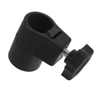 Black Plastic Music Stand Tightening Clamp 2.2cm Replacement Part