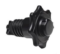 Black Plastic Spare Wheel Nut 5Q0803899 127mm Size | High-quality plastic construction, resistant, fits 127mm hole, simple bolt-on design