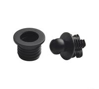 Black Plastic Speaker Buckles for Easy Grill Mounting(A31)