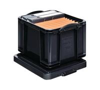 Really Useful Storage Box - Black - 35L