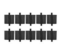 Black Plastic Tape Dispenser Insert Core Roller Replacement for Desktop