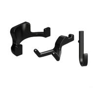 Black Plastic Utility Hooks for Rubbermaid for suncast Sheds, Easy Install