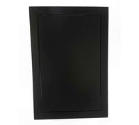 Black Plastic Wall Access Panel for Inspection and Maintenance 150x150mm
