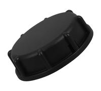 Black Plastic Water Tank Lid Cover for Ball Valve Cans | Quick Screw-on Fit, Spill Prevention in Transit, for Agricultural Storage and Food Processing Facilities