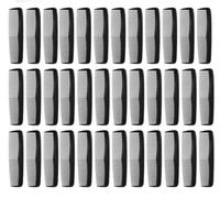 Black Pocket Combs Bulk Pack of 36, 5 Inch Plastic Hair Comb | Wide & Fine Teeth, Travel Friendly, For Men & Women, Barber Comb, 12.7 cm Length