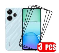 (black, Poco C67) 3 Pcs Protective Glass For Xiaomi Redmi 13 A3 14C A2 13C 10C 12C 9C 9 A1 Note 13 Pro Plus 12 11 10 Poco M6 Pro M5S X6 X5 Pro 5G X3 F6 Screen Protector