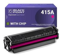 BLACK POINT Toner Compatible with W2033A (HP 415A) with Chip - Magenta - for HP Color Laserjet Pro: M454dn, M454dw, MFP M479dw, MFP M479fdn, MFP M479fdw, MFP M479fnw - TÜV Certified